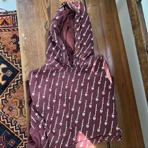 Champion Logo Hoodie-size Large